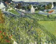 Vincent Van Gogh Vineyards at Auvers France oil painting artist